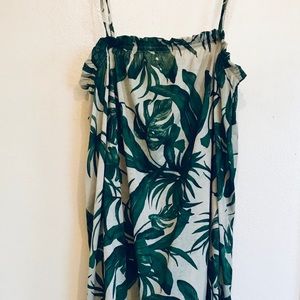 H&M Green Leaf Dress